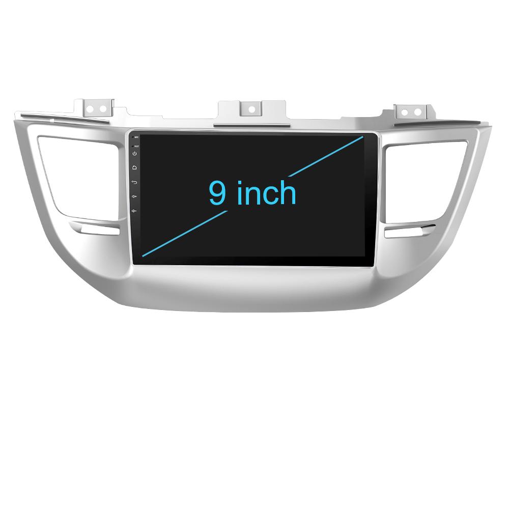 Eunavi 2din Android 10 Autoradio für Hyundai Tucson IX35 2014-2017 Multimedia GPS Navigation TDA7851 Touchscreen 1024 * 600