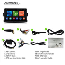 Laden Sie das Bild in den Galerie-Viewer, Eunavi 1 Din 8&#39;&#39; Android 9.0 Car GPS Navi Radio Stereo For Dacia/Sandero/Duster/Renault/Captur/Lada/Xray 2 Logan 4G RAM WIFI USB