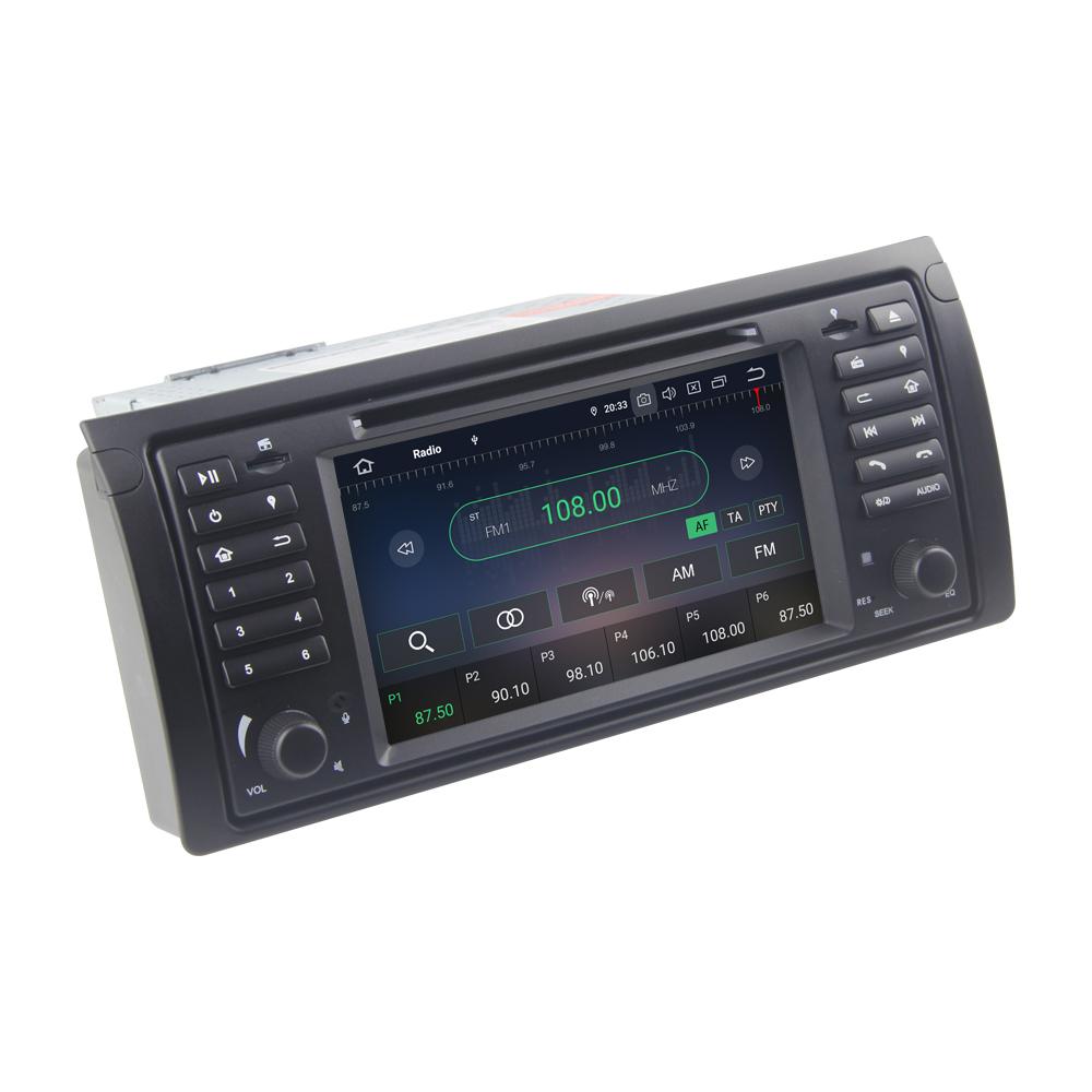 Eunavi Android 12 7862c Car Radio DSP Multimedia Player For BMW E38 E39 E53 1996-2003 Autoradio Video GPS Navigation 4G IPS