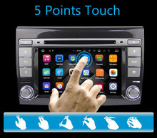 Load image into Gallery viewer, Eunavi 2 Din Android 9 Car Multimedia player For Fiat/Bravo 2007 2008 2009 2010 2011 2012 DVD Automotivo GPS Radio 2 GB RAM WIFI