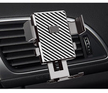 Load image into Gallery viewer, Car phone holder, air outlet, car buckle type mobile phone driving support frame, creative horizontal screen car navigation frame