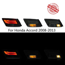 Cargar imagen en el visor de la galería, VLAND Tail Lights Assembly For Honda Accord 2008-2013 Taillight Tail Lamp With Turn Signal Reverse Lights LED DRL Light