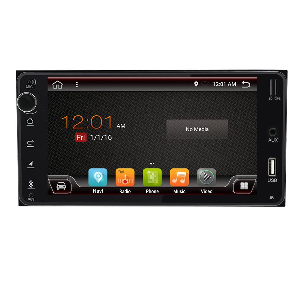 Eunavi Android 9.0 CAR GPS For Toyota Universal RAV4 COROLLA VIOS HILUX Terios Land Cruiser 100 PRADO 4G+64G RK3399 2 din