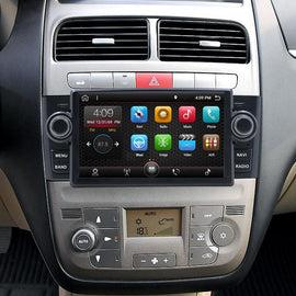 Eunavi 7'' 1 Din Car radio stereo Multimedia Android 10 gps player For Fiat/Grande/Punto/Linea 2007-2012 navigation headunit