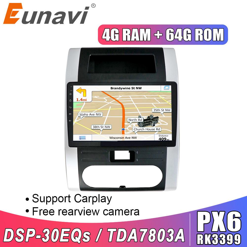 Eunavi Car Radio Video Player For Nissan X-Trail XTrail X Trail T32 T31 Qashqai 2007-2013 GPS Navigation auto stereo 2 din