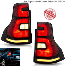 Laden Sie das Bild in den Galerie-Viewer, VLAND Tail Lights Assembly For Toyota Land Cruiser Prado 2010-2016 Taillight Tail Lamp Turn Signal Reverse Lights LED DRL Light