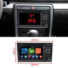 Laden Sie das Bild in den Galerie-Viewer, Eunavi 2 din Android 9 GPS 2 Din Autoradio Stereoanlage Für Audi / A4 / S4 Multimedia 8 Kerne 4GB 64GB Auto DVD Radio 2din Headunit