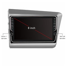 Cargar imagen en el visor de la galería, Eunavi 4G 64G Android 10 Car Radio Multimedia Video Player Navigation GPS For Honda Civic 2012-2015 2 din dvd raido PX6