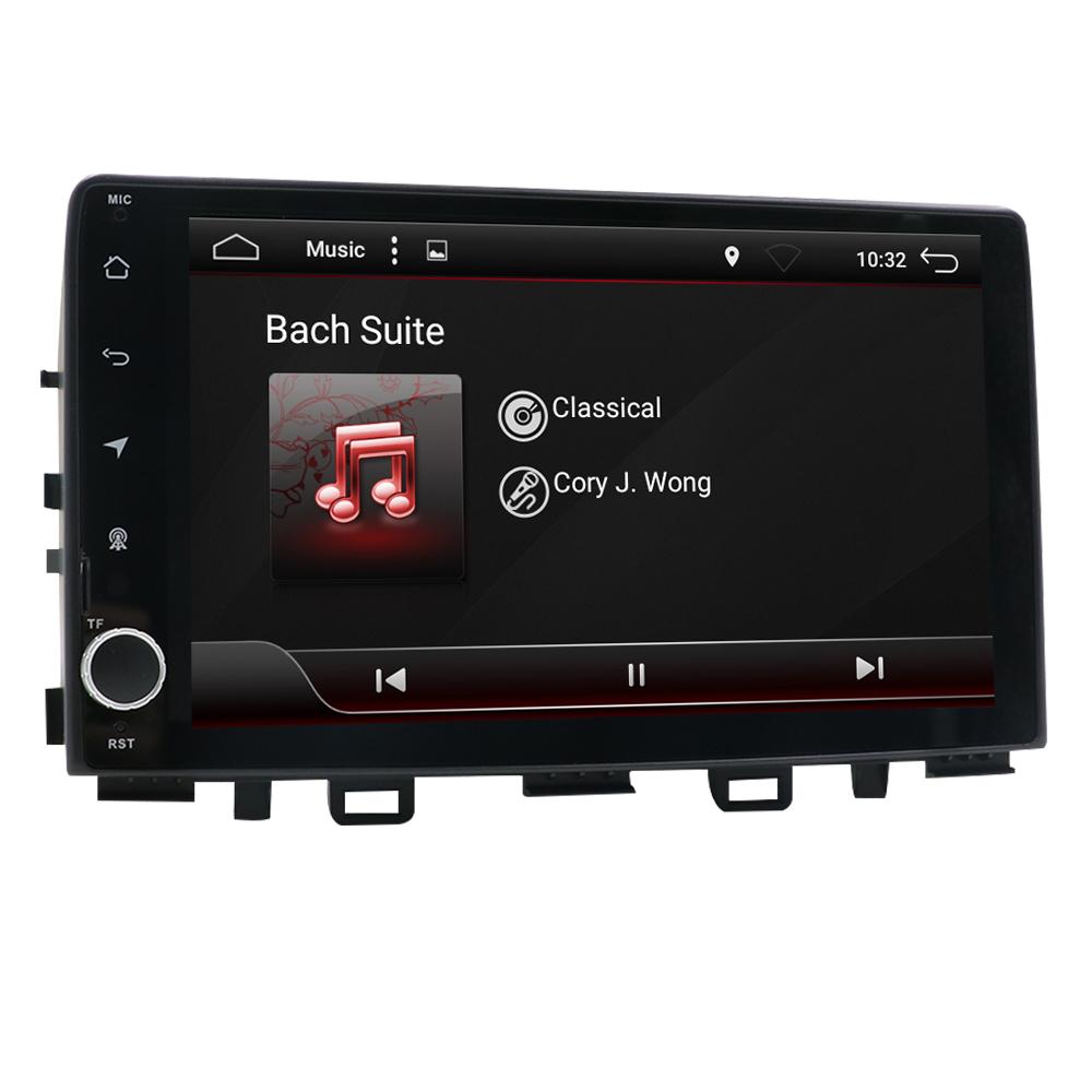 Eunavi 1 din android 10 Car radio gps for KIA RIO 2017 2018 multimedia stereo player navigation headunit autoradio WIFI