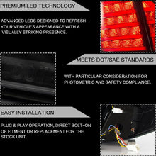 Załaduj zdjęcie do przeglądarki galerii, VLAND Tail lights Assembly for Toyota Verllfire/Alphard 2007-2013 Taillights Tail Lamp Turn Signal Reverse Lights LED DRL light