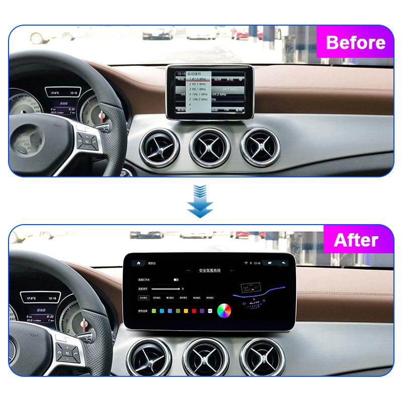 Eunavi Android Car radio Multimedia Player for Mercedes Benz  C Class W205 GLC Class X253 W446 NTG 5.0 gps