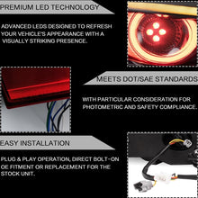 Cargar imagen en el visor de la galería, LED Taillights For Mazda 3 AXELA  Smoked with Dynamicwith Turn Signal Reverse DRL Lights Car Accessories2014-2018