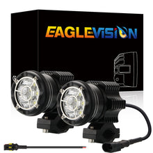 Załaduj zdjęcie do przeglądarki galerii, Car Led Spotlights, External Motorcycle A-pillar Lights, Off-Road Vehicle Glare Led Lights, Front Bumper Lights, A-p(Nine Beads)