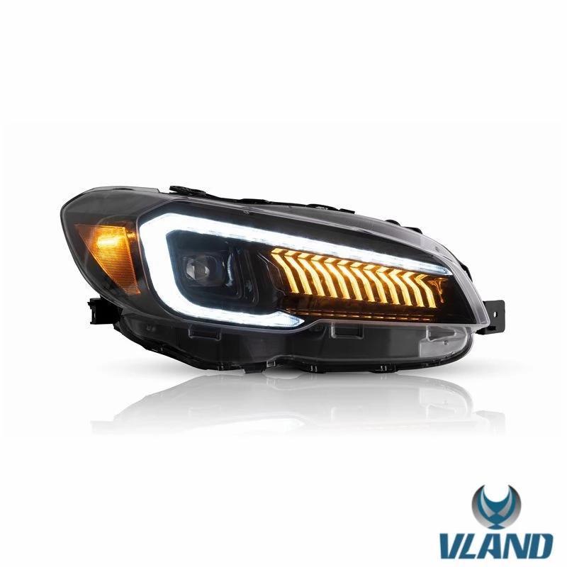 VLAND Factory For WRX  With Squential Indicator in LED Dual beam Lens Design Plug And Play2015-UP