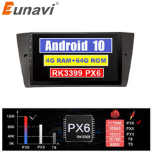 Charger l&#39;image dans la galerie, Eunavi Car Radio For BMW 3-Series E90 2005-2012 Multimedia Player Touch Screen 1 Din Head Unit Audio Navigation GPS Android 10