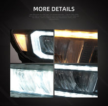 Laden Sie das Bild in den Galerie-Viewer, Vland Headlamp Car Assembly For Ford Ranger 2015 2016 2017 2018 2019 2020 Headlights Full LED Front Lamp Sequential Turn Signal