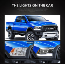 Load image into Gallery viewer, VLAND Factory Full LED RAM 1500 2500 3500 Headlights 2009-2019 RAM1500 CLASSIC 2019-2021 Head Lamp For Dodge RAM2500 RAM3500