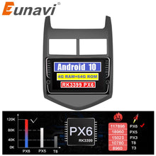 Cargar imagen en el visor de la galería, Eunavi 2 din Android 10 car radio Multimedia For Chevrolet Aveo 2011-2013 GPS Navigation 2din stereo Touch screen Head Unit