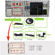 Load image into Gallery viewer, Eunavi 2 din Android 9 GPS 2 Din Autoradio Stereo System For Audi/A4/S4 multimedia 8 Cores 4GB 64GB Car DVD Radio 2din headunit