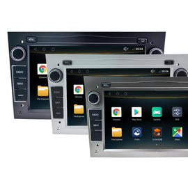 Eunavi 4G+64G Android 10 2 Din Car Radio GPS For Opel Vauxhall Astra H G J Vectra Antara Zafira Corsa Vivaro Meriva Veda NO DVD