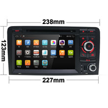 Cargar imagen en el visor de la galería, Eunavi Android 10 4G 64G 2 DIN CAR DVD GPS For Audi A3 8P 2003-2012 S3 2006-2012 RS3 Sportback 2011 multimedia player 8 Cores