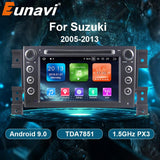 Eunavi 2 din Android 9.0 car multimedia player for Suzuki Grand Vitara 2005-2012 autoradio dvd stereo radio cd 2din GPS headunit