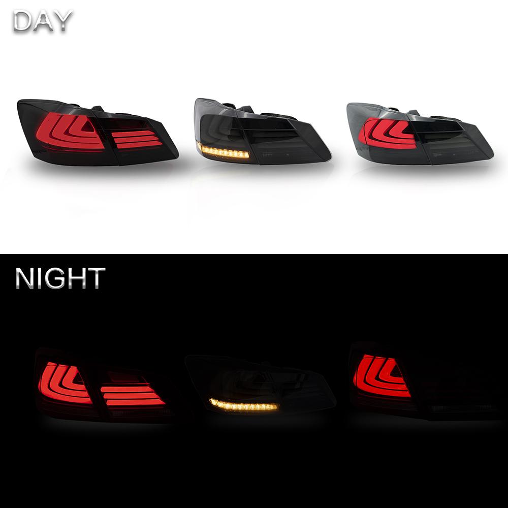 VLAND Tail lights Assembly for Honda Accord 2013 2014 2015 Taill Lamp for with Sequential Turn Signal Full LED Plug-and-play