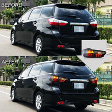 Załaduj zdjęcie do przeglądarki galerii, VLAND Tail lights Assembly for Toyota Wish Taillight 2009-2015 Tail Lamp with Turn Signal Reverse Lights LED DRL light