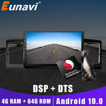 Załaduj zdjęcie do przeglądarki galerii, Eunavi Car DVD Player For Toyota Corolla E120 BYD F3 2 Din Car Multimedia Stereo GPS Auto Radio 8Core Android 10 DSP 4G 64G