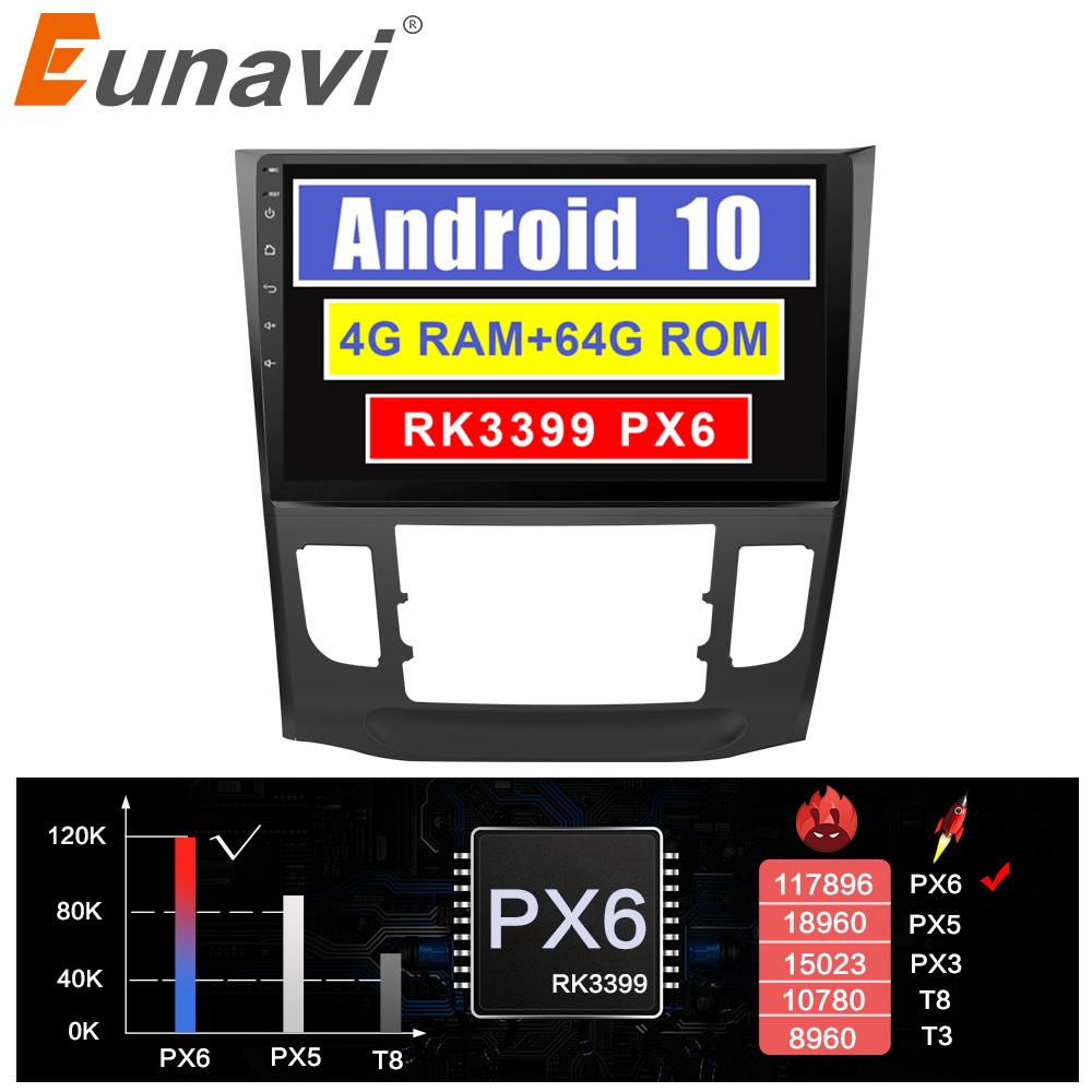 Eunavi 2 din car radio stereo for Honda Crider AT 2013-2017 multimedia player gps navigation headunit Subwoofer Android 10