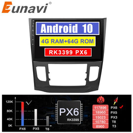 Eunavi 2 din car radio stereo for Honda Crider AT 2013-2017 multimedia player gps navigation headunit Subwoofer Android 10