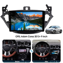 Load image into Gallery viewer, Eunavi 2 Din Car Radio Android 10 For Opel Corsa E 2014 2015 2016 Multimedia Player GPS Autoradio WIFI 4G Carplay 2din QLED