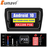 Eunavi 9'' 2 Din Android 10 Car Radio Stereo for SUZUKI SWIFT 2017 Double 2DIN Multimedia GPS 8 CORES 4G 64GB TDA7851 Audio