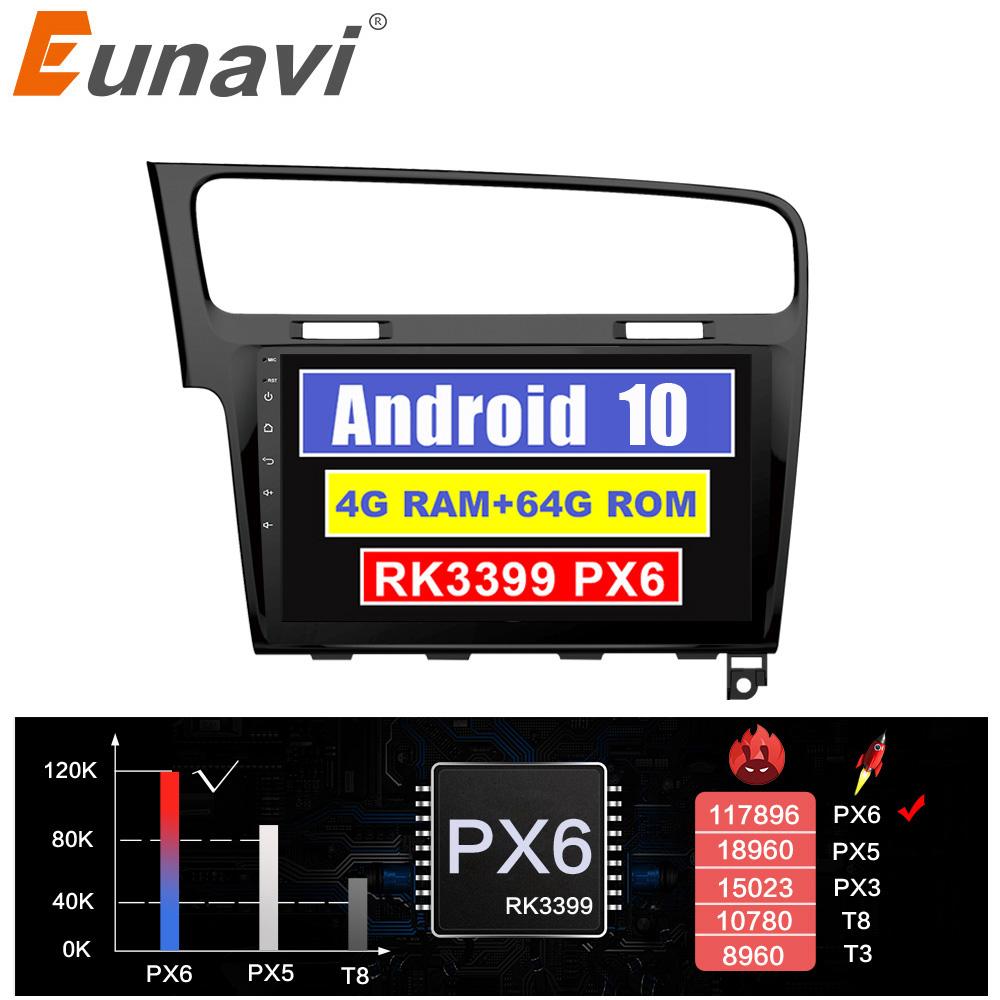 Eunavi 2 Din Tsar Radio GPS für IN Volkswagen Golf Golf Golf 2013-2015 Multimedia Player CHG SCHHG Auto Audio Stereo Autoradio Android