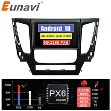 Załaduj zdjęcie do przeglądarki galerii, Eunavi 2 Din Car Radio GPS For Mitsubishi Pajero Sport 3 2016 2017 2018 Multimedia Video Player 9&#39;&#39; Screen GPS Audio Navigation