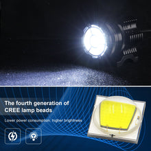 Załaduj zdjęcie do przeglądarki galerii, Car Led Spotlights, External Motorcycle A-pillar Lights, Off-Road Vehicle Glare Led Lights, Front Bumper Lights, A-p(Nine Beads)