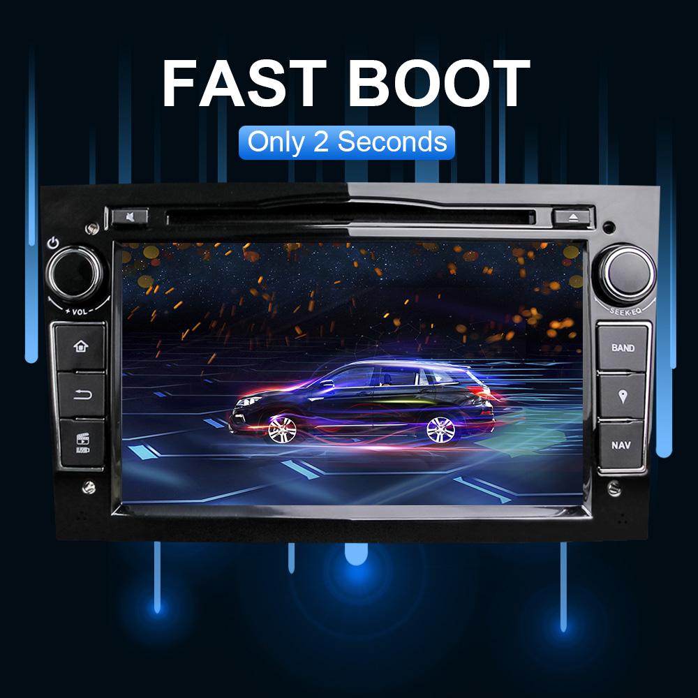 Eunavi DSP 2 Din Android Car Radio aAudio GPS DVD For opel Vauxhall Astra H G J Vectra Antara Zafira Corsa Vivaro Meriva Veda