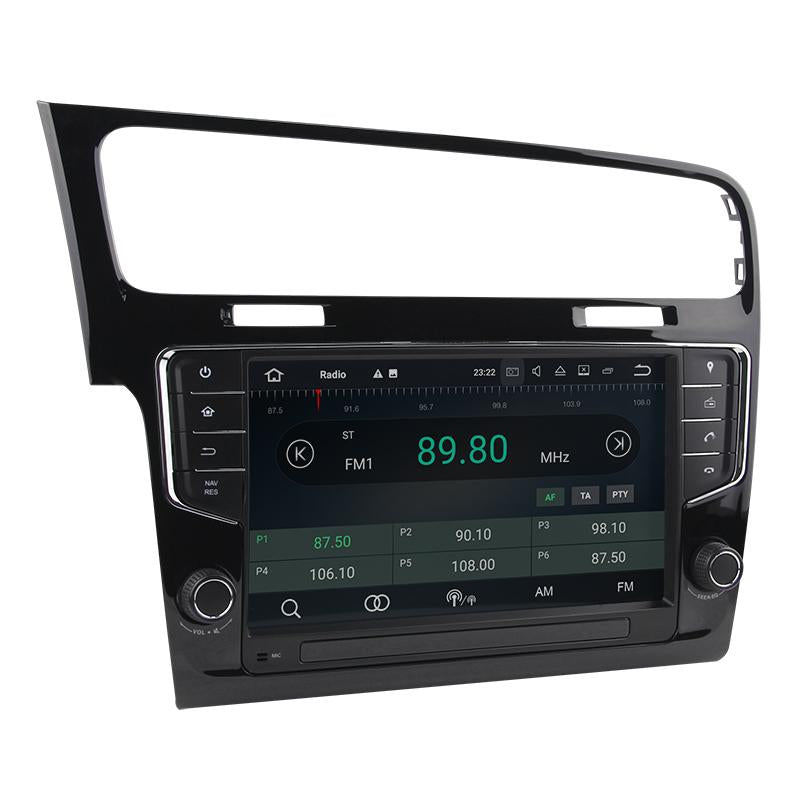 Eunavi 1 Din Android Car Radio Multimedia Player For VW Golf 7 Golf7 2013 2014 2015 2016 2017 GPS Navigation Audio Video WIFI