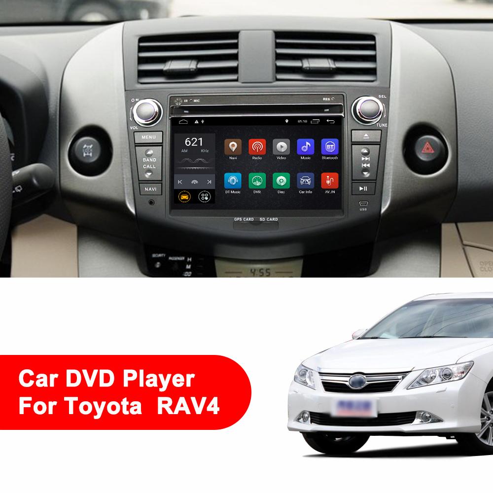 Eunavi 2 din Android 10 TDA7851 Autoradio DVD Multimedia für Toyota RAV4 Rav 4 2007 2008 2009 2010 2011 Headunit GPS Stereo DSP