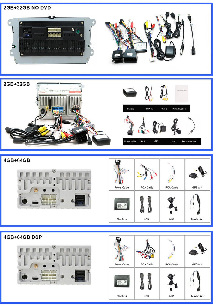 Ue, że vi 2 din Android samochodowy odtwarzacz dvd radio odtwarzacz multimedialny GPS dla VW golf 5 6 polo bora jet He Passat B6 nr 7 Tiguan subwoofer radio samochodowe