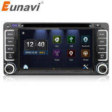 Cargar imagen en el visor de la galería, Eunavi 2 din Car DVD Radio Player GPS for Toyota Hilux yaris VIOS Camry Corolla Prado RAV4 Prado 2003 2004 2005 2006 2007 2008