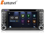 Eunavi 2 din Car DVD Radio Player GPS for Toyota Hilux yaris VIOS Camry Corolla Prado RAV4 Prado 2003 2004 2005 2006 2007 2008