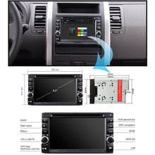 Cargar imagen en el visor de la galería, Eunavi Quad Cord 2 Din Android 9.0 Car DVD GPS Stereo Radio Player 2 din universal car DVD WIFI BT PX30 A53 2g RAM