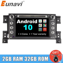 Load image into Gallery viewer, Eunavi 2din Android 10 car dvd radio gps navigation for Suzuki Grand Vitara 2005-2012 2din multimedia player headunit stereo bt