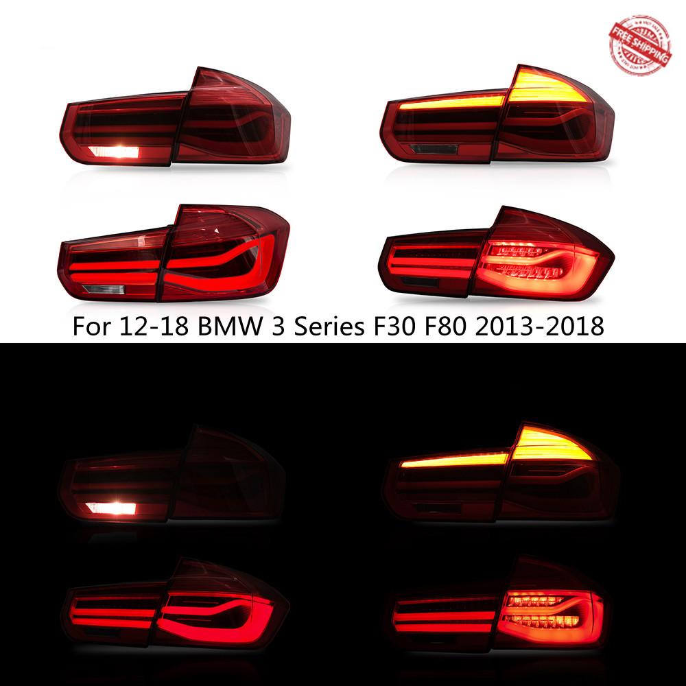 FAST Delivery VLAND Tail Lights Assembly For 12-18 BMW 3 Series F30 F80 2013-2018 LED Tail Lamp With Turn Signal Reverse Lights