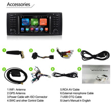 Charger l&#39;image dans la galerie, Eunavi 1 din Android 9 Car DVD For BMW E39 1996-2003 E53 X5 GPS Multimedia Radio Stereo player DSP WIFI 4GB 64GB headunit 8 core