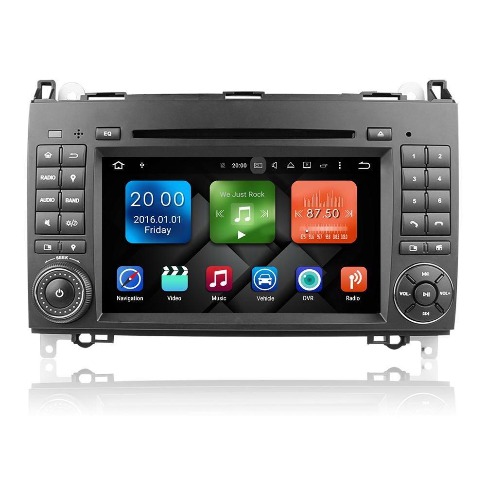 Eunavi 2 din Android 9 Car multimedia For Mercedes Benz Sprinter Vito W169 W245 W469 W639 W906 B200 DVD auto radio gps 4G 64GB