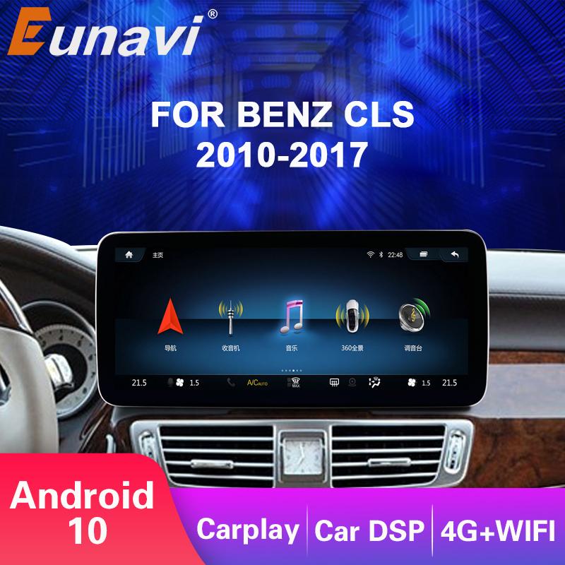 Eunavi Android Car Navigation Player for Benz CLS Class W218 CLS400 CLS500 CLS260 CLS320 CLS350 2010-2017 car radio 4G wifi