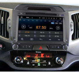 Eunavi 2din Android 9.0 car dvd for KIA sportage 2011 2012 2013 2014 2015 headunit gps navigation 2 din car multimedia 4G 64G