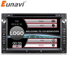 Cargar imagen en el visor de la galería, Eunavi 2 din Car DVD Player For VW/Volkswagen/PASSAT/B5/MK5/GOLF/POLO/TRANSPORTER With Radio GPS Navigation BT 1080P Ipod Map